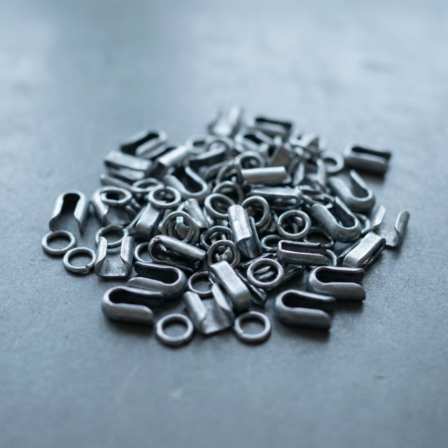 Small production components from a repeat run, before joining
